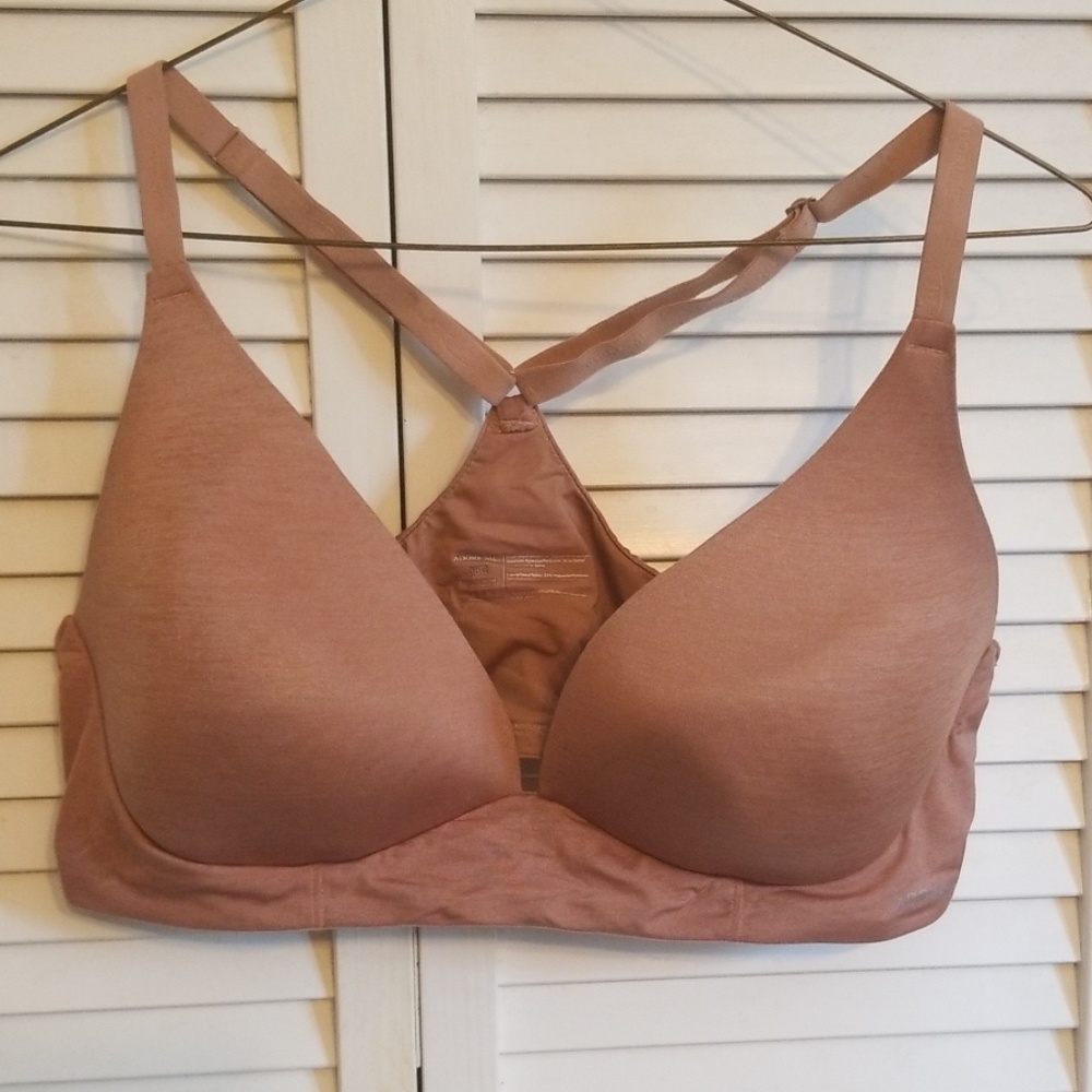 Wire free racerback bra